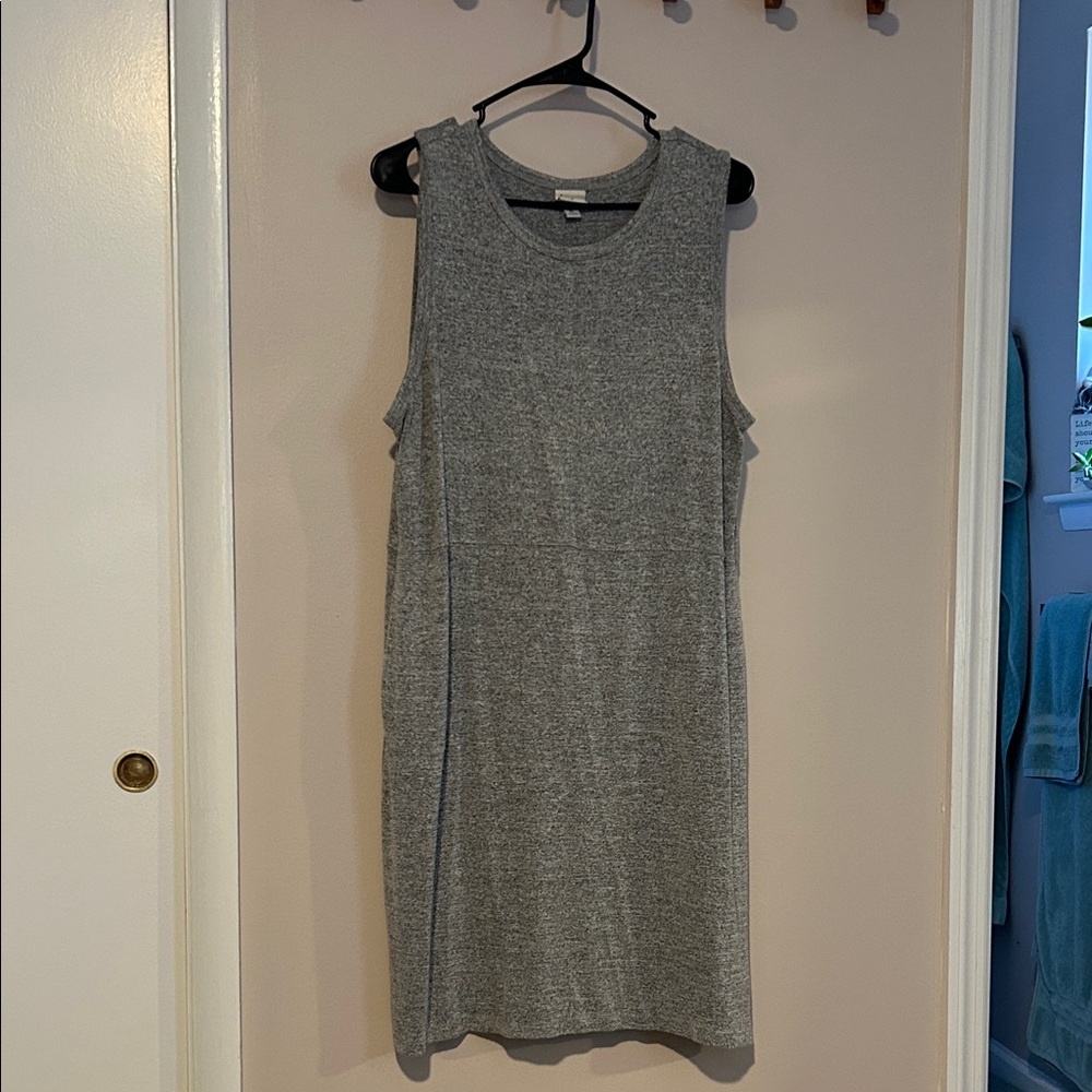 a new day Gray Sleeveless Dress